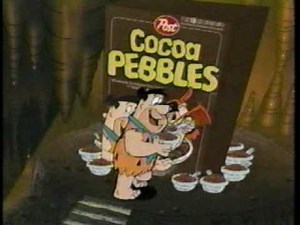 Cocoa Pebbles Commercial Glow in the Dark Dinosaurs 1997
