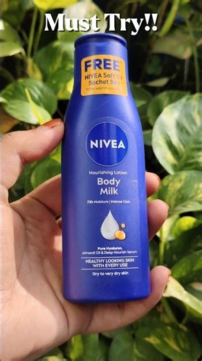Best Budget Friendly Bodylotion for Dry Skin. Nivea Honest Review 🧴 #shorts #nivea