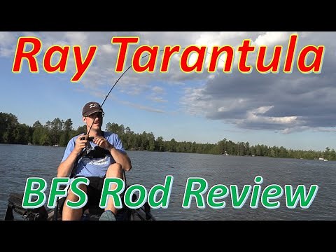 Ray Tarantula BFS Rod Review: Panfish BFS Fishing (plus Giveaway)