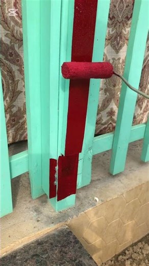 roller sa fence ko paint Karna ka simple diy