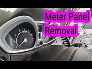 How to remove instrument panel - Ford Ecosport