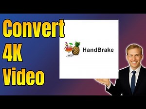 How To Convert a 4K Video in Handbrake 2025 FAST GUIDE