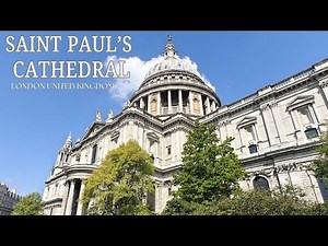 A Walk Through History: St. Paul’s Cathedral, London || 4K Walk Tour