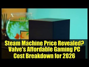 Steam Machine Price Revealed? Valve's Affordable Gaming PC Cost Breakdown for 2026