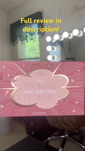 Ciate London I am a women eyeshadow palette review #makeup
