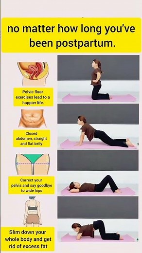 🔥 Best Postpartum Exercises at Home | Pelvic Floor, Core & Flat Belly Workout