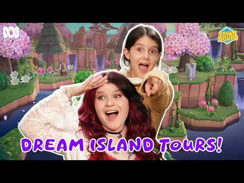 Exploring DREAM ISLANDS in Animal Crossing 🌴⭐️ | GGSS | ABC Big Kids