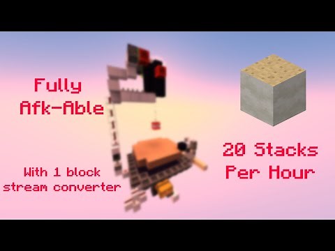 [Tutorial] Fully AFK-Able Mushroom Stem Farm - 20 Stacks Per Hour 1.15.2+