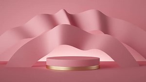 abstract pink fashion background
