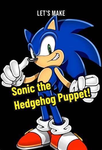 Let’s Make Sonic the Hedgehog Puppet! He’s black light responsive as Sonic.exe creepypasta! 3 feet 4 inches tall life size! #sonicthehedgehog #sonicexe #tommyspuppetlab #tutorial #crafts