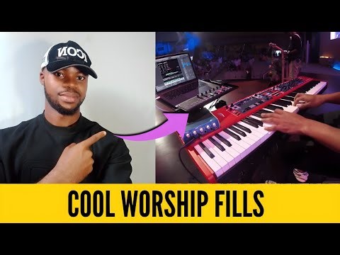 Learn Cool Worship FILLS From "Isaac Rodriguez " | (Worship Piano)