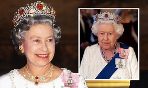 Burmese Ruby tiara: Expert on Queen's 'vibrant' jewels