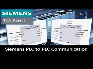 Siemens S7-1200 S7-1500 PLC to PLC Communication PUT GET TIA Portal Easy Guide