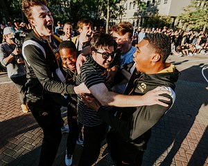 13K views · 735 reactions | He's no stranger to a B1G moment. Jack Devlin from half court  #Hawkeyes | Iowa Men's Basketball | Facebook