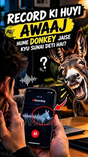 🎙️ Why Does Your Recorded Voice Sound So Different? 😳