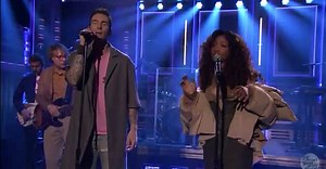 Watch Maroon 5 and SZA play live on The Tonight Show