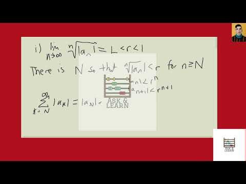 Prove the Root Test. [Hint for part (i): Take any number such that and use the fact that there is an