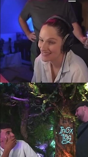 INOXTAG RÉAGIT AU NOUVEAU BÉBÉ DE PIDI ET VALOUZZ !! 🤣🥰🥰 #michou #inoxtag #youtubeshorts #tiktok