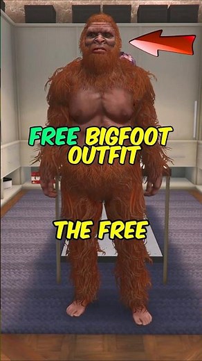How To Unlock The FREE Bigfoot Sasquatch Outfit GTA Online