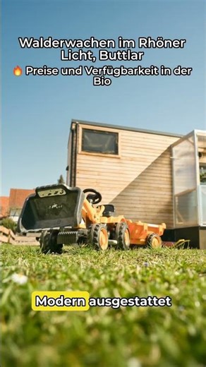 Entspannung pur: Tiny House-Auszeit & Lagerfeuer bei Frankfurt 🌳🔥