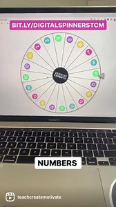 DIGITAL CLASSROOM SPINNERS! The possibilities are endless! 😍🙌🏼👉🏼 http://bit.ly/digitalspinnersTCM?utm_campaign=meetedgar&utm_medium=social&utm_source=meetedgar.com | Teach.Create.Motivate