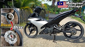 60K views · 814 reactions | Drum brake to Disc brake conversion Pa ruffle tayo ng pyesa dito soon.. https://www.youtube.com/@bobwerkz FYI: This video was uploaded on my YouTube channel month ago. | D-Kingbob | Facebook