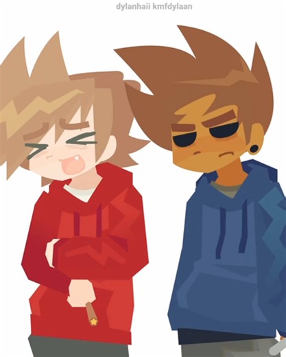 creds to @/krr0sene i originally saw a reposted ver with no credits on twitter my bad for adding it so late / hi guys a giant dumbbell fell on my finger and it hurt bad plz send prayers #eddsworld #animation #animationmeme #trending #fyp