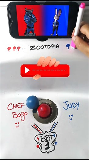 Judy vs Chief Bogo - Unexpected Zootopia Showdown 🔥⚔️#usa