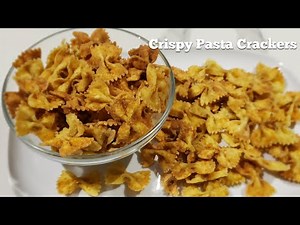Crispy Pasta Crackers