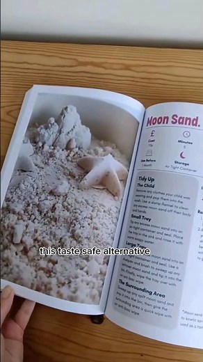 How To Make Moon Sand for Sensory Play with Toddlers | Taste-Safe Recipe