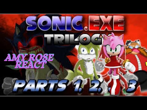 Amy Rose React To: Sonic.exe Trilogy