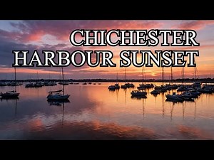 Chichester Harbour Sunset | Beautiful Aerial Views | 4K