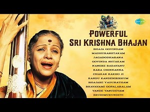 M.S. Subbulakshmi | Powerful Sri Krishna Bhajan | Bhaja Govindam | Carnatic Devotional music