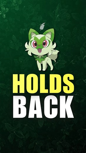 Daily Pokemon on Instagram: "What if I told you Sprigatito was the only starter who stopped using her own strength because she was afraid of what it could do? Meet Sprigatito. The Pokédex says it is attention seeking and sulks when ignored. But Liko's Sprigatito was different. She was cold. Distant. Preferred to be alone. Because she had already learned what happens when you get too close. She was stronger than her siblings. And one day, when her friends were attacked, she used everything she ha