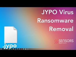 JYPO Virus Ransomware [.jypo Files] – Remove + Decrypt [Guide]
