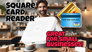 Watch Review of Square Credit Card Reader for Contactless & Chip on Amazon Live