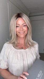 Run, don't walk! WAVY DAY is BACK IN STOCK! Real Wig Fun is wearing the shade SS Hazelnut for a ⭐ power spring look! Find Wavy Day in your favorite shade here: https://bit.ly/3wHltUw | Raquel Welch Wigs