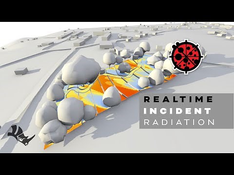 #25 Why REALTIME Incident Radiation Analysis? how to animate and more. Ladybug Rhino3D tutorial