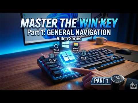 The Win Key Is Not Just for the Start Menu | General Navigation | Master the Win Key Part 1
