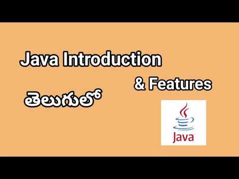 Java Introduction and Features in Telugu | Java | Features #learn #viralvideo #fypppppp #java