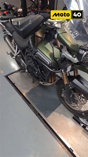 Moto40 | Service . Repair . Community on Instagram: "Triumph Tiger 1200 XC in the workshop at Moto40 for a full service. Work carried out includes a complete brake service with caliper cleaning and fresh brake fluid, hydraulic clutch service using DOT 4 fluid, throttle body cleaning, new air and oil filters, and a full radiator flush. The Tiger 1200 XC runs a shaft drive with a final drive layout similar to the BMW R1200GS, which has also been inspected. Pending work includes tightening a few lo