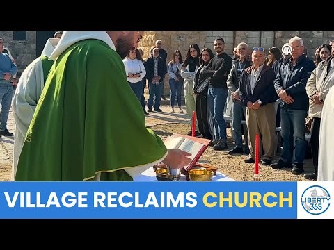 Christian Community Returns to Idlib Village for First Mass Since Assad-Era Attacks