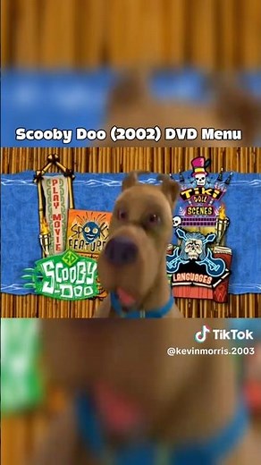 Scooby Doo (2002) DVD Menu
