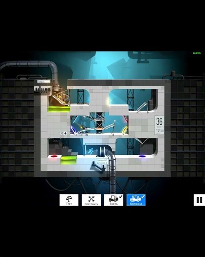 Bridge Constructor Portal Level 36 Parallel