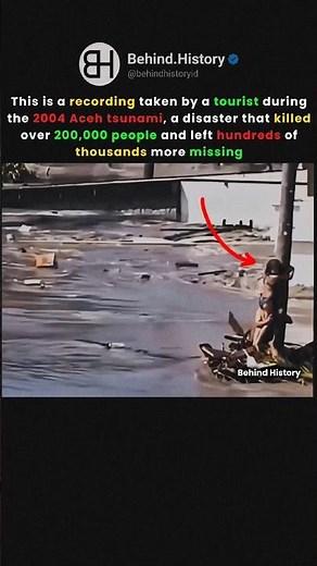 Moments of the 2004 Aceh Tsunami