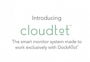 Introducing CloudTot™ DockATot. A genius product made smarter. Coming summer 2017. Now you can track baby's movement and breathing. Two revolutionary patent pending features 1. Pep pegs will gently nudge baby awake and alert parents if no movement (meaning no breathing) detected for 12 seconds 2. Moisture detection via app and special conductive fabric that tells you when baby has wet the bed. Patent pending features no other motion sensor currently has on the market. #cloudtot #newlaunch #comin