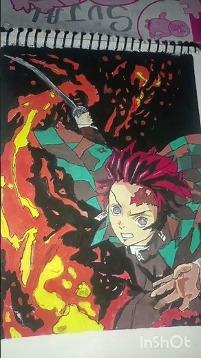 TANJIRO KAMADO DRAWING #art