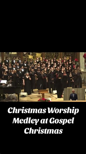 the ending of Christmas Worship Medley at Gospel Christmas alongside the Cathedrals Contemporary Ensemble and the South Loudon Youth Chorale 🤗 #fyp #gospelmusic #christmas #viral #choir