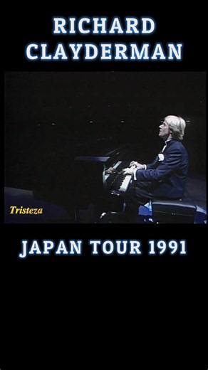 Richard Clayderman JAPAN TOUR 1991 Tristeza #richardclayderman #リチャードクレイダーマン #tristeza