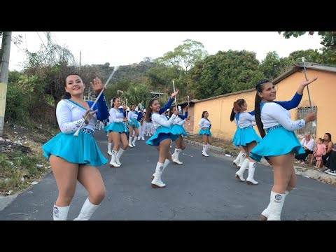 Lindas Cachiporras del Bicentenario en Candelaria de la Frontera, El Salvador